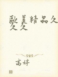 欧美精品久久久久久