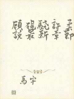 顾砚骁许柔汐小说最新章节更新时间