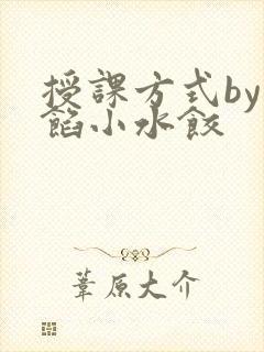 授课方式by肉馅小水饺