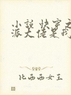 小说 快穿之反派大佬是我囊中物封面