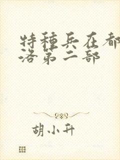 特种兵在都市杨洛第二部