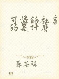 可怜的社畜人讲的是什么