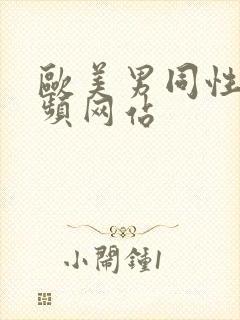 欧美男同性恋视频网站