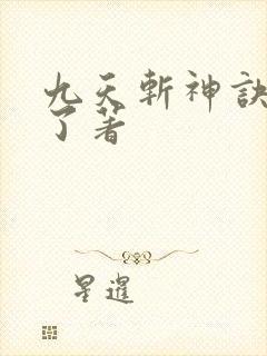 九天斩神诀小知了著