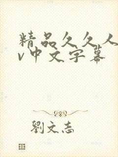 精品久久人妻av中文字幕