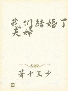 我们结婚了初恋夫妇封面