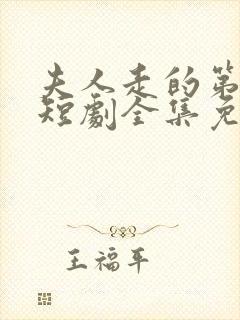 夫人走的第三年短剧全集免费观看