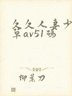 久久人妻少妇嫩草av51码