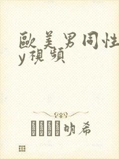 欧美男同性gay视频