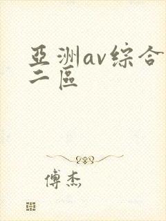 亚洲av综合网二区封面