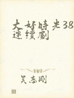 大好时光38集连续剧封面