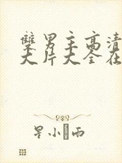 双男主高清mv大片大全在线