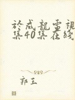 于成龙电视剧全集40集在线观看剧情