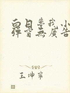 白日梦我小说无弹窗无广告