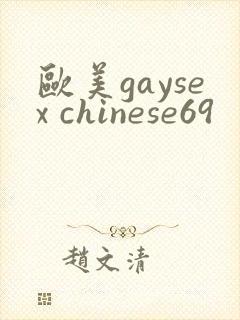 欧美gaysex chinese69