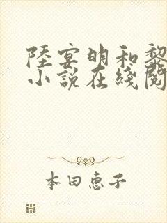 陆宴明和黎甄的小说在线阅读