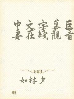 中文字幕巨乳人妻在线观看