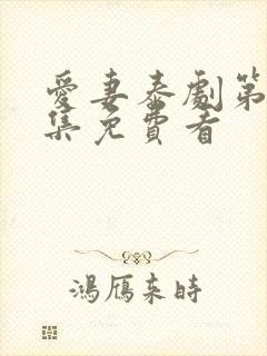 爱妻泰剧第35集免费看