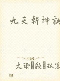 九天斩神诀林辰