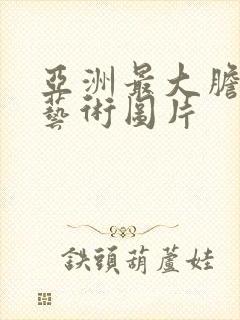 亚洲最大胆人体艺术图片