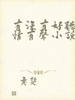 有没有好听的言情有声小说