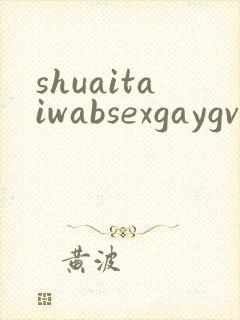 shuaitaiwabsexgaygv封面