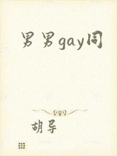 男男gay同