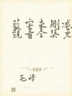 蓝宇未删减在线观看全集免费播放高封面