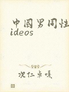 中国男同性恋videos