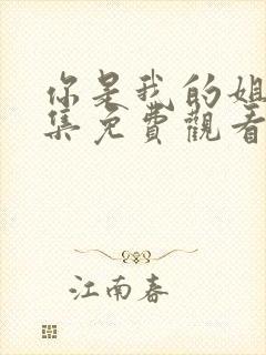 你是我的姐妹全集免费观看完整版高清封面