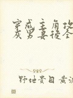 穿成主角攻的炮灰男妻后全文免费阅读