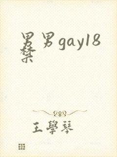 男男gay18禁