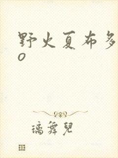 野火夏布多昂po