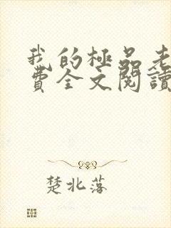 我的极品老婆免费全文阅读封面