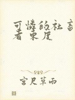 可怜的社畜 作者 东度