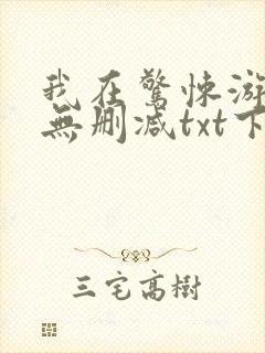 我在惊悚游戏里无删减txt下载