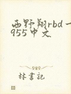 西野翔rbd一955中文