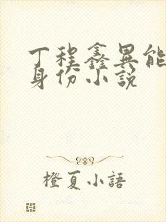 丁程鑫异能隐藏身份小说封面