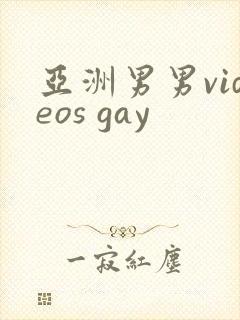 亚洲男男videos gay