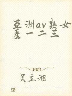 亚洲av熟女国产一二三