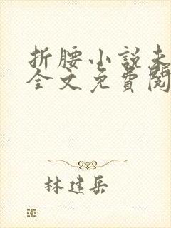 折腰小说未删减全文免费阅读完整版封面