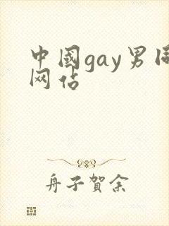 中国gay男同网站