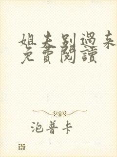 姐夫别过来小说免费阅读封面