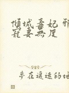 倾城毒妃 邪王宠妻无度