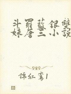 斗罗蓝银双生妹妹唐三小说免费阅读