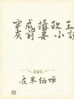 穿成摄政王的炮灰前妻 小说封面