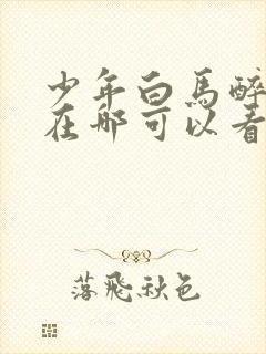 少年白马醉春风在哪可以看全部