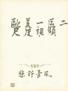 欧美一区二区大尺度视频
