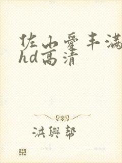 佐山爱丰满人妻hd高清