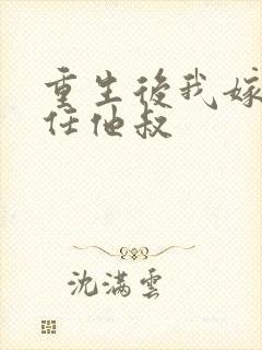 重生后我嫁给前任他叔封面